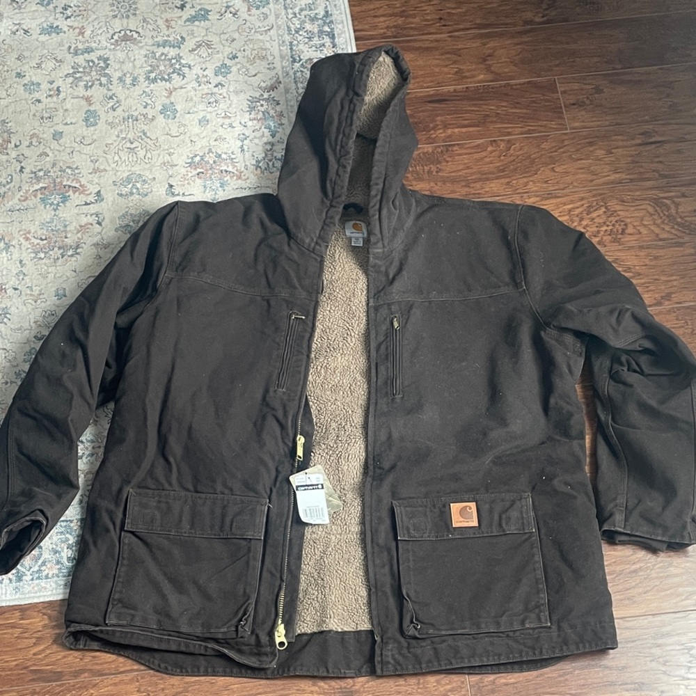 Carhartt Sherpa Lined Hooded Jacket